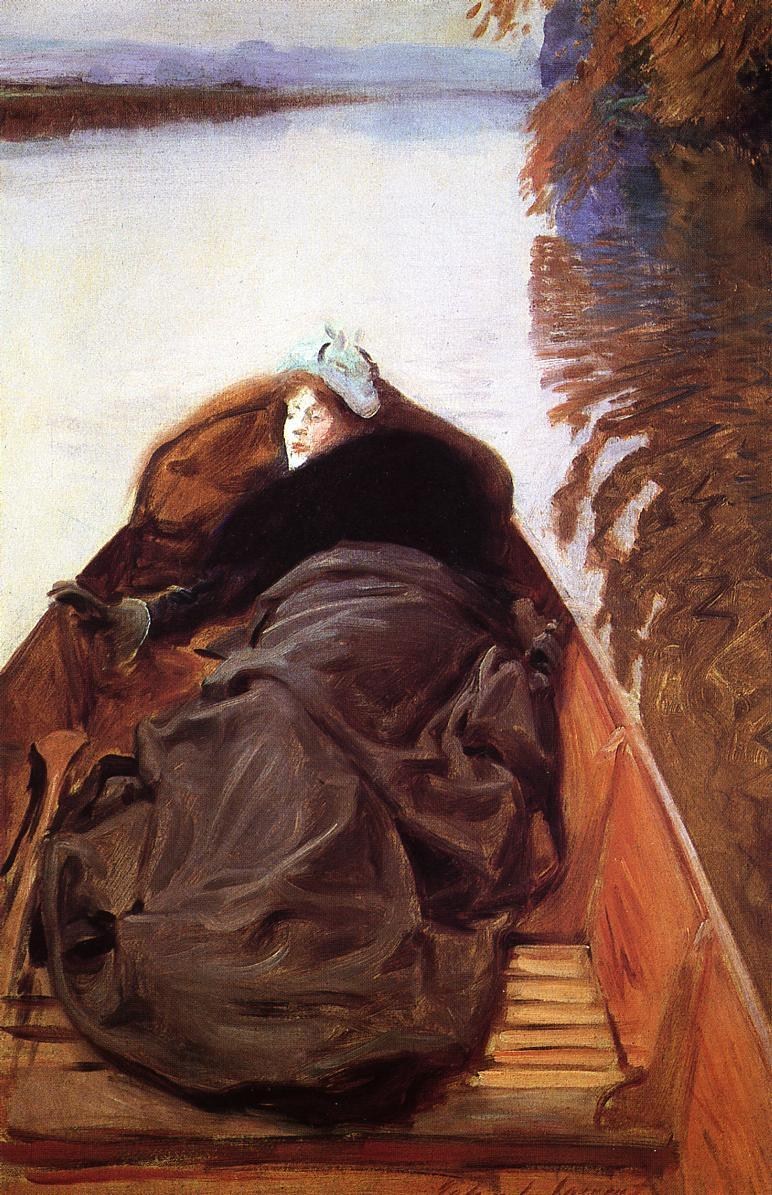 John Singer Sargent Autumn on the River